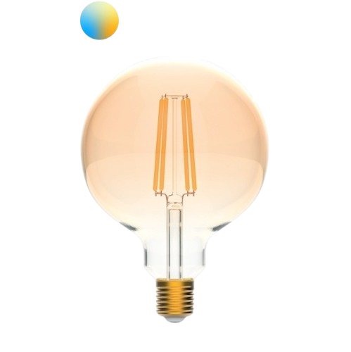 Лампочка E27 6.5W Gauss филаментная, желтый